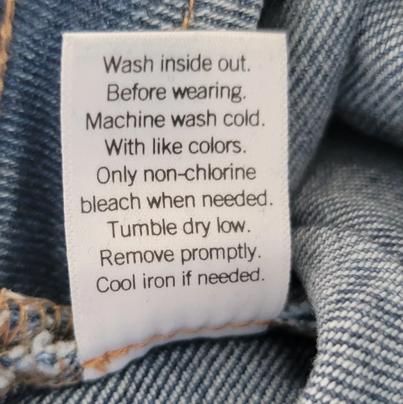 Soho Juniors sz 5/27 LIKE NEW Flare Hippy Boho Leather Vintage 70's Jeans Y2K - Picture 7 of 12